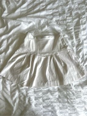 Women’s Cream Circle Skater Skirt